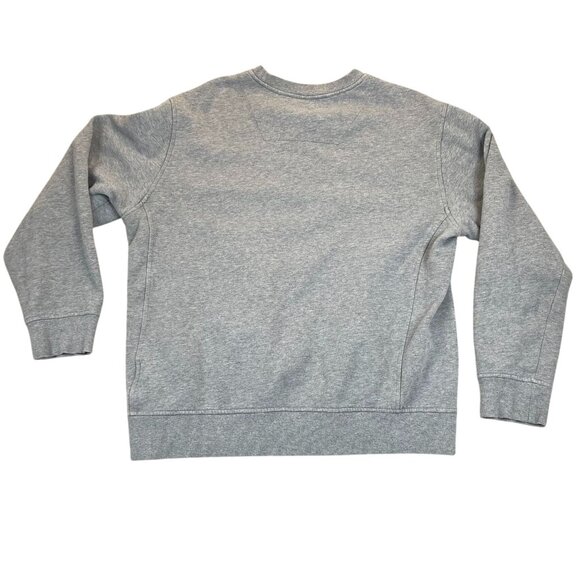 Timberland Mens Sweatshirt XL Long Sleeve Crew Neck Casual Athleisure Gray - Picture 2 of 8